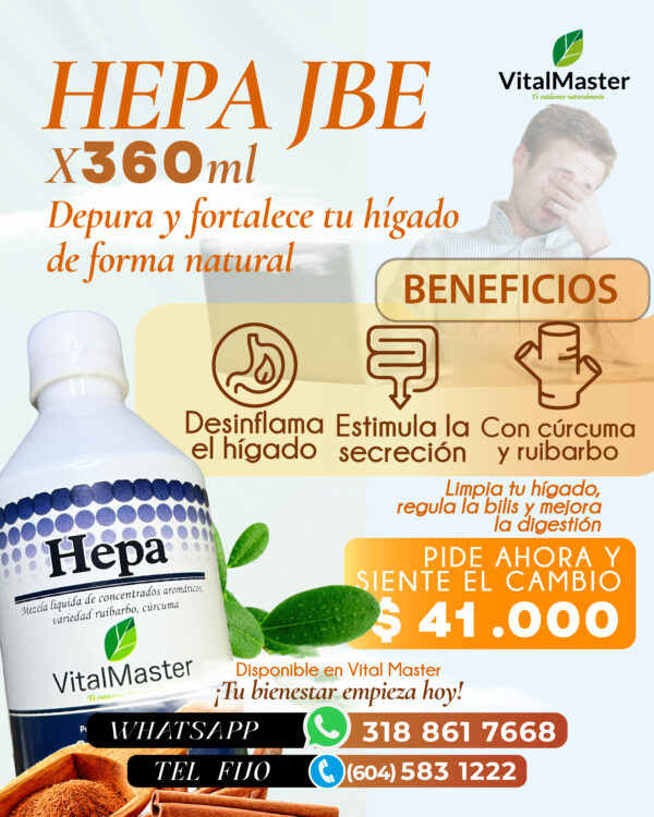 HEPA JBE X 360 ML - Imagen 5