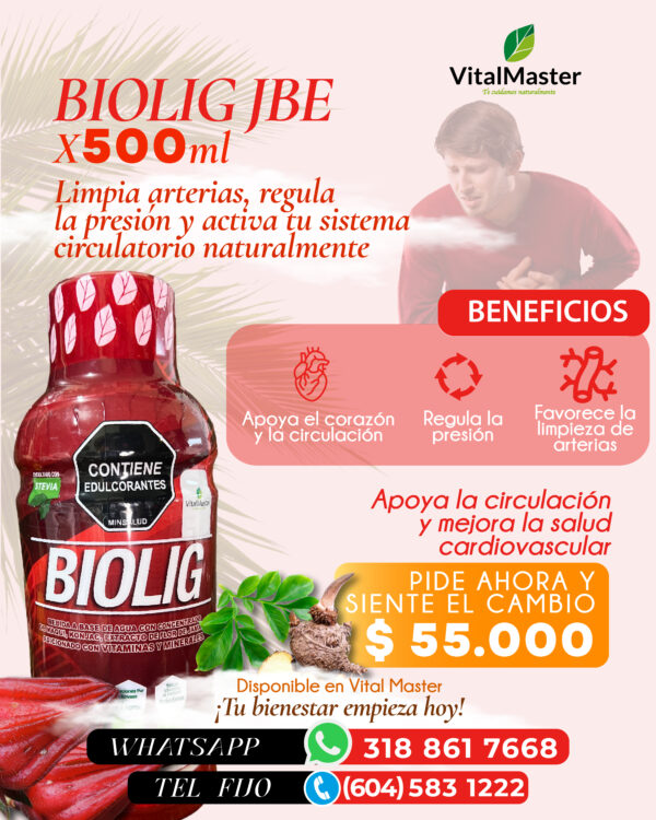 BIOLIG JBE X 500 ML - Imagen 4