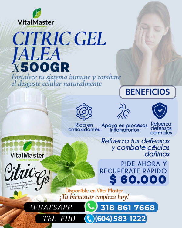 CITRIC GEL JALEA X 500 GR - Imagen 6
